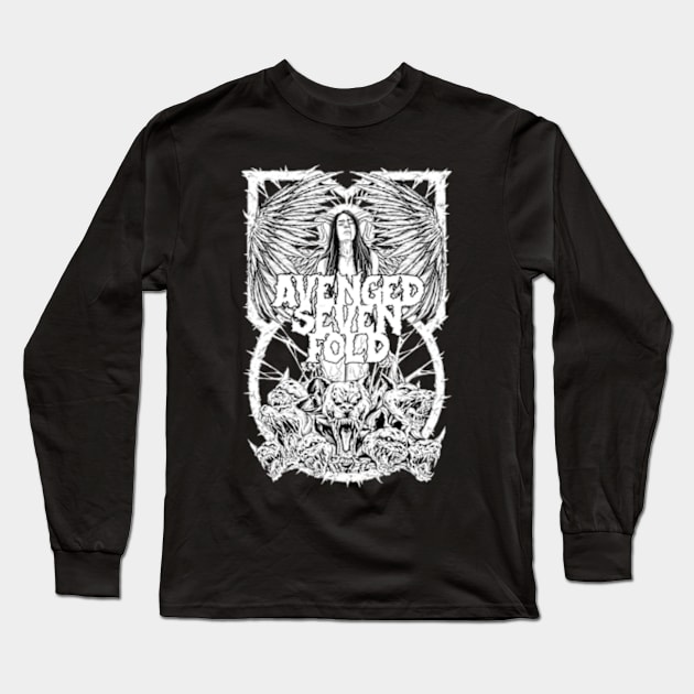 lady avenged Long Sleeve T-Shirt by TOSSS LAB ILLUSTRATION